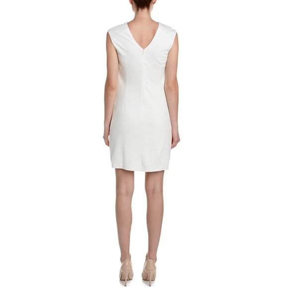 Laundry BY SHELLI SEGAL Women's Embroidered Cap-Sleeve Sheath Dress - Picture 4 of 5